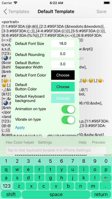Ảnh chụp màn hình của Personal Keyboard Lite