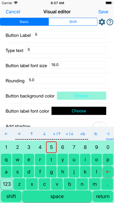 Ảnh chụp màn hình của Personal Keyboard Lite