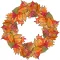 Glitter Fall Leaves Stickers