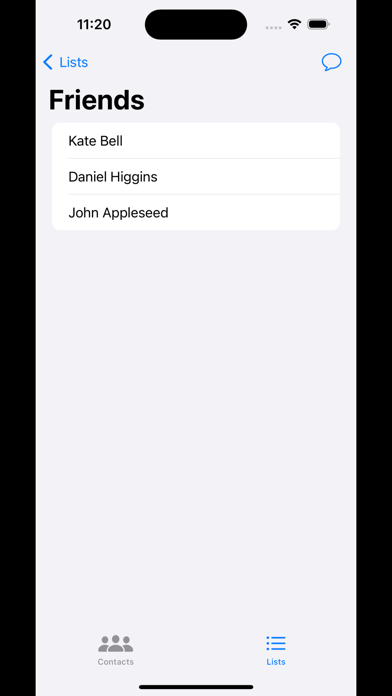 Ảnh chụp màn hình của Recent contacts delete contact