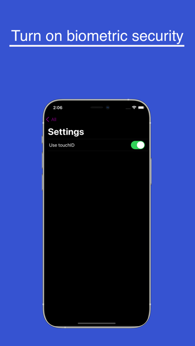 Capturas de tela do SafePass: Password manager