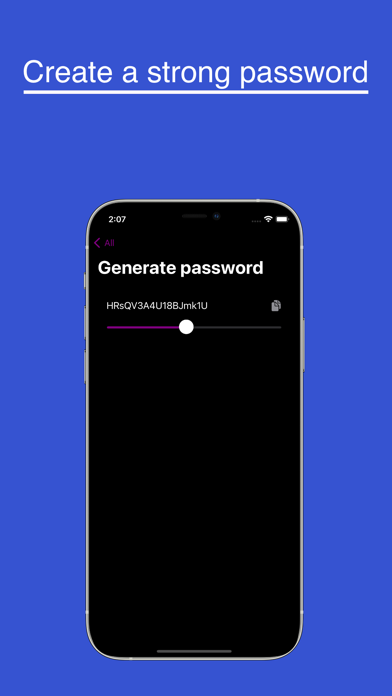 Capturas de tela do SafePass: Password manager