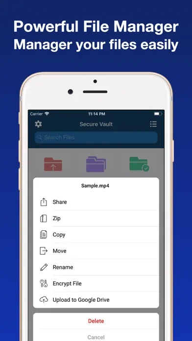 Ảnh chụp màn hình của Vault - Hide Photos & Videos.