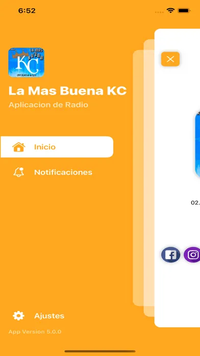 Capturas de tela do La Mas Buena KC.