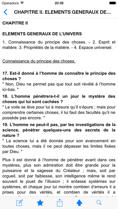 Captures d'écran de Le Livre des Esprits