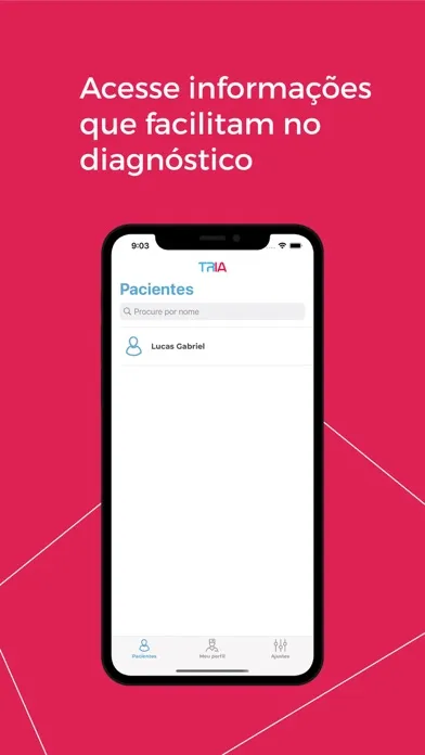 Capturas de pantalla de TRIA Médico