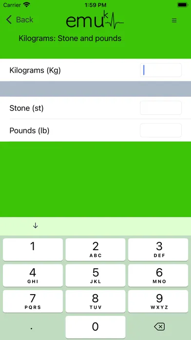 Screenshot di EMUk