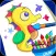 Coloring games - Drawing game