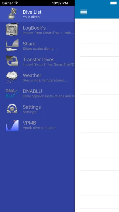 Dive Log Book स्क्रीनशॉट