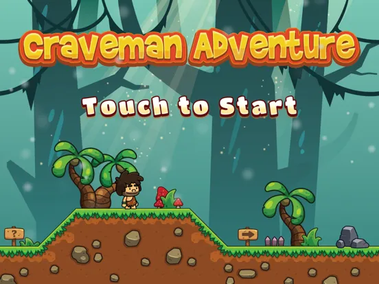Tangkapan skrin Craveman Adventure iPad 