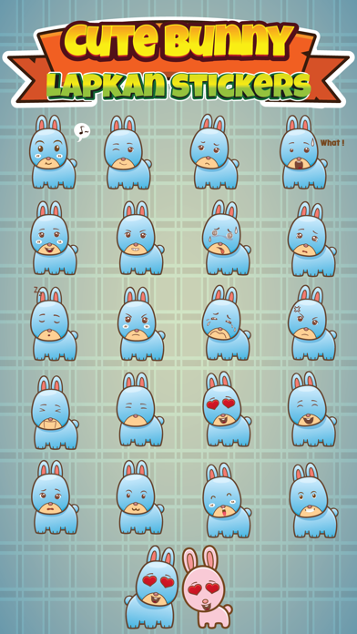 Sticker Me Cute Bunny Ekran Görüntüleri