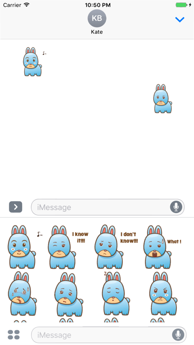 Sticker Me Cute Bunny Ekran Görüntüleri
