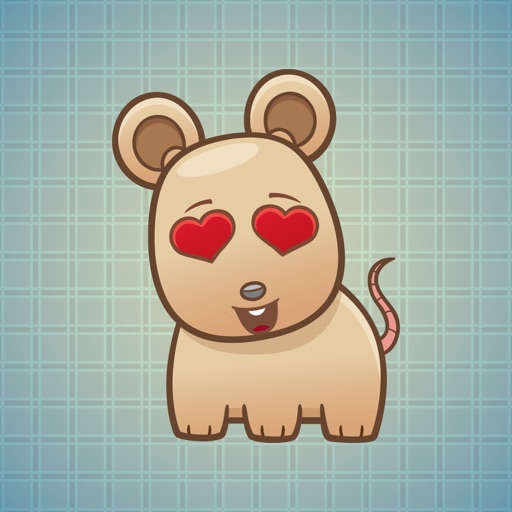 Sticker Me Cute Mouse