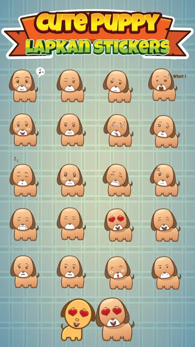 Ảnh chụp màn hình của Sticker Me Cute Puppy