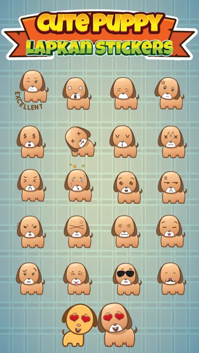 Ảnh chụp màn hình của Sticker Me Cute Puppy