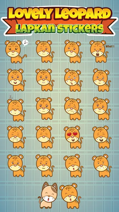 Ảnh chụp màn hình của Sticker Me Lovely Leopard