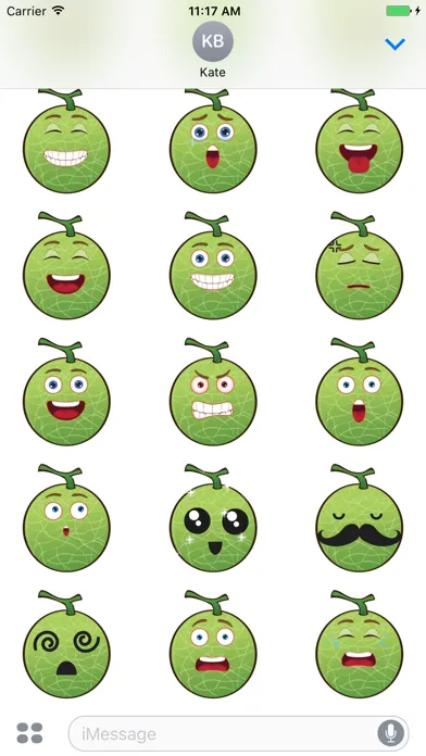 تصاویر Sticker Me: Cool Melon