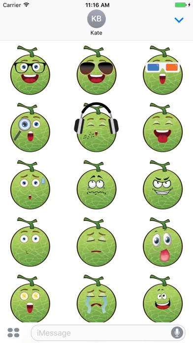 تصاویر Sticker Me: Cool Melon