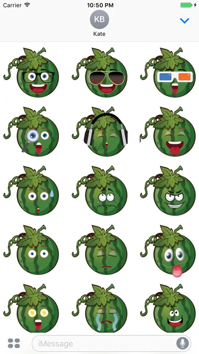 Zrzuty ekranu Sticker Me: Cool Watermelon