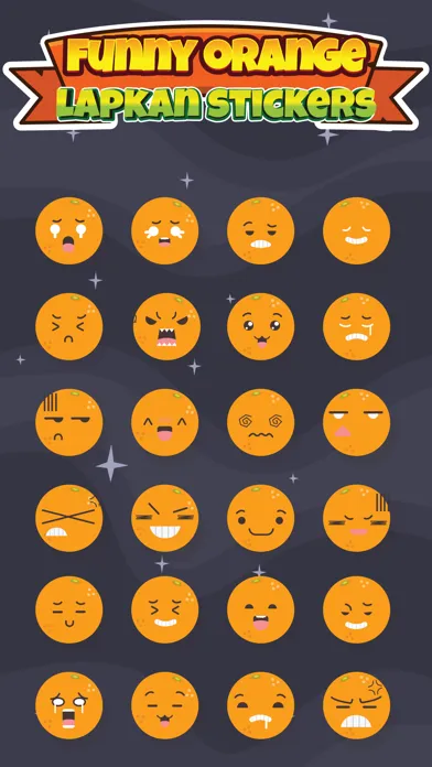 Скриншоты Sticker Me Funny Orange