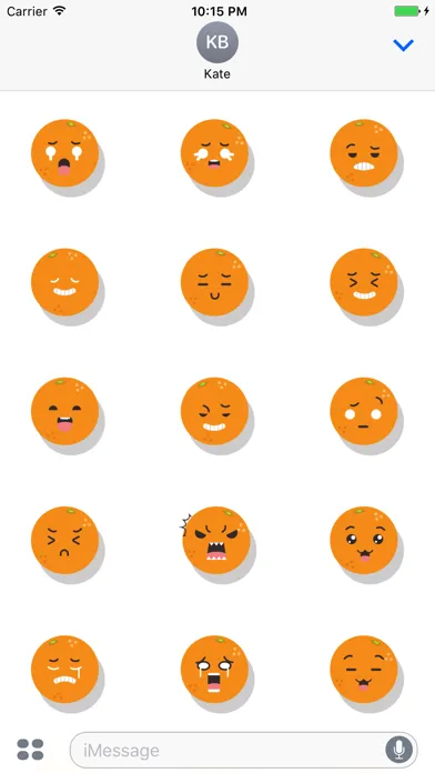 Скриншоты Sticker Me Funny Orange
