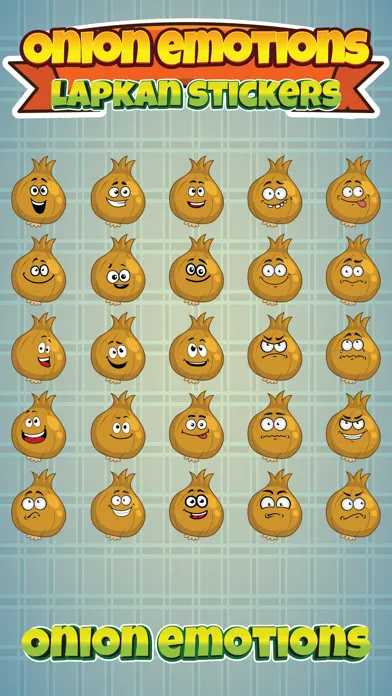 Capturas de pantalla de Sticker Me: Onion Emotions