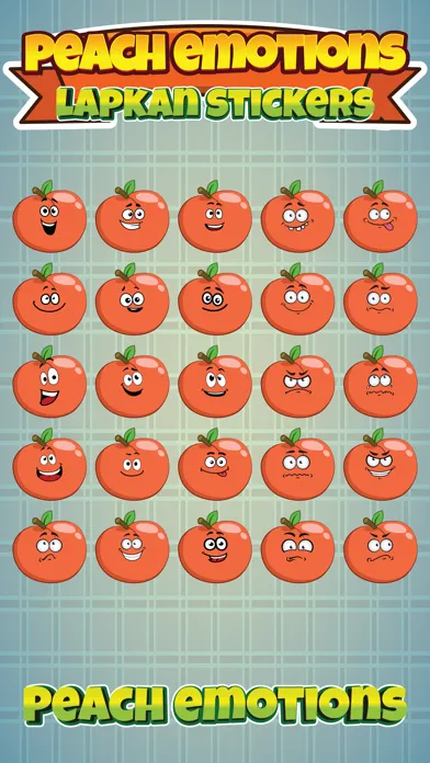 Sticker Me: Peach Emotion 스크린샷