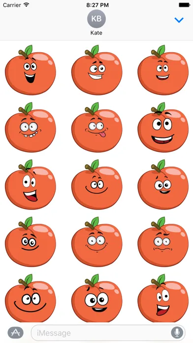 Sticker Me: Peach Emotion 스크린샷