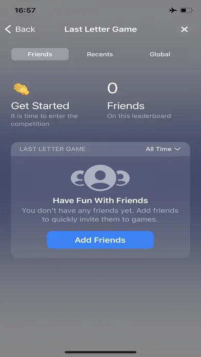Zrzuty ekranu Last Letter Game