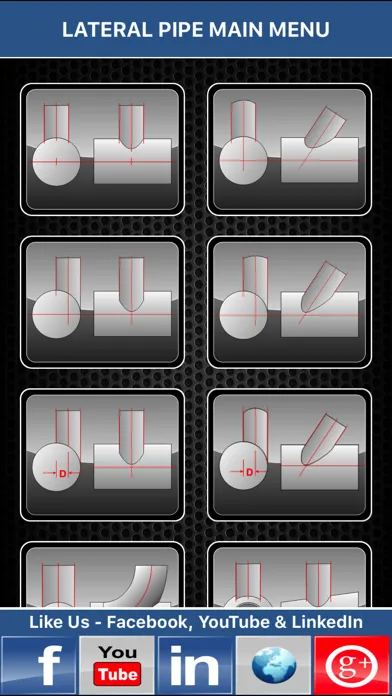 Lateral Pipe Calculator スクリーンショット