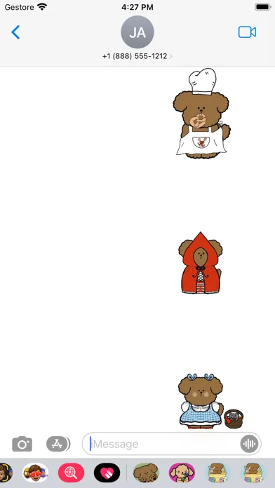 Puppy Leon and funny look应用截图