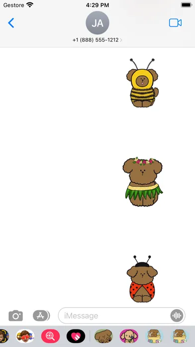 Puppy Leon and funny look应用截图