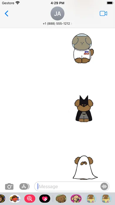 Puppy Leon and funny look应用截图