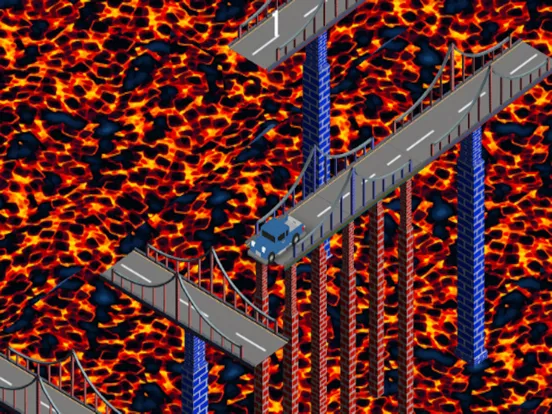 Скриншоты Lava Car Racing Challenge iPad 