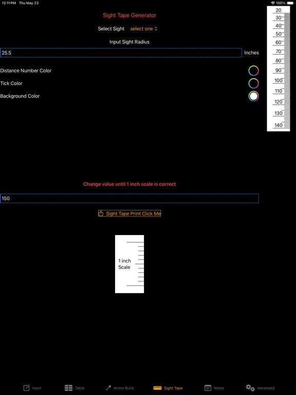 PRO Archery Ballistics iPad  स्क्रीनशॉट