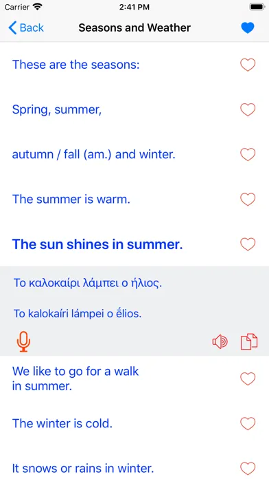 Screenshot di Learn Greek Offline Travel