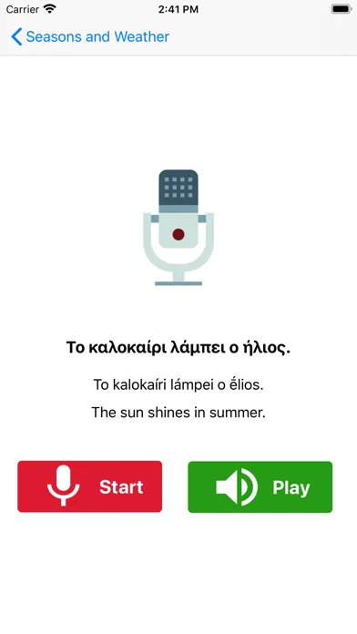 Screenshot di Learn Greek Offline Travel