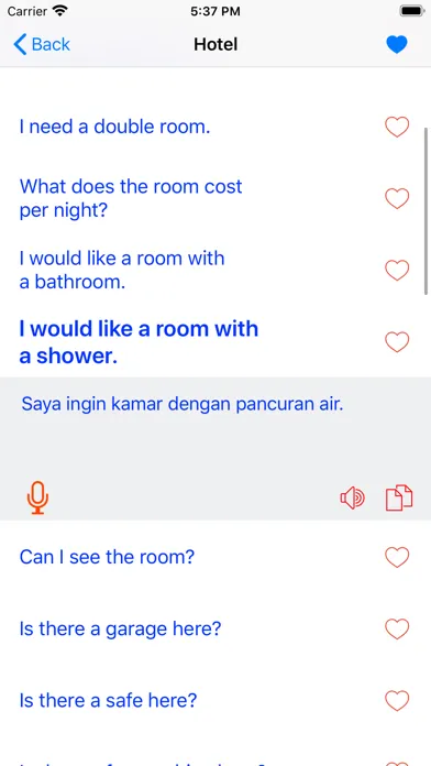 Learn Indonesian Offine Travel スクリーンショット