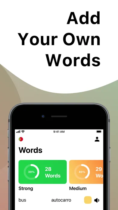 Captures d'écran de Learn Portuguese with LENGO