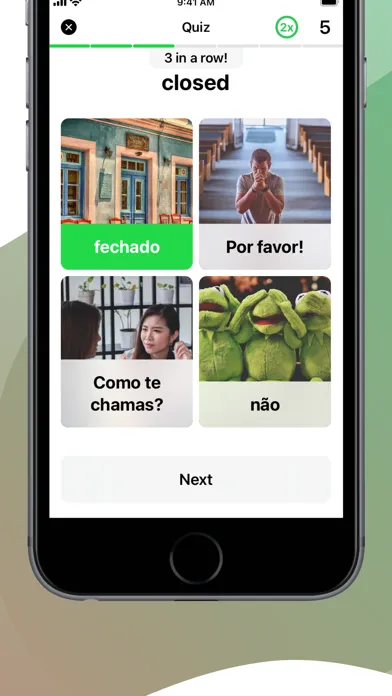 Captures d'écran de Learn Portuguese with LENGO