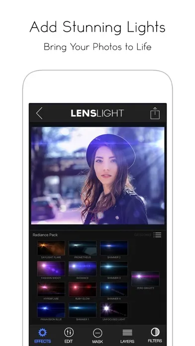 LensLight Visual Effects应用截图