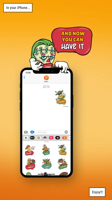 LifeLike Stickers スクリーンショット