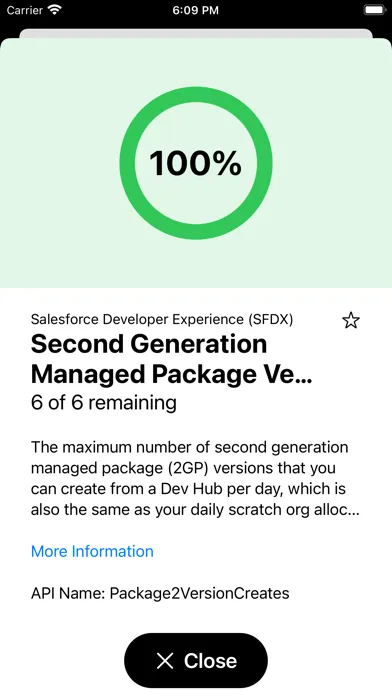 Limits for Salesforce應用截圖