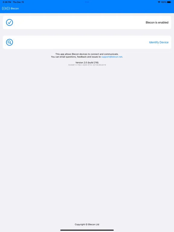 Blecon iPad  سکرین شاٹس