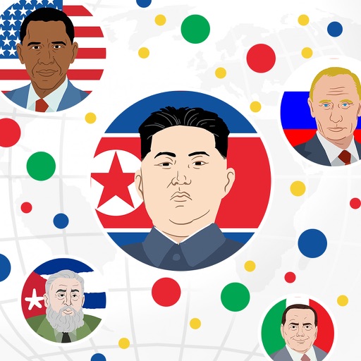 Presidents War: Eat Dot Game - multiplayer cell eater in paradise hocus