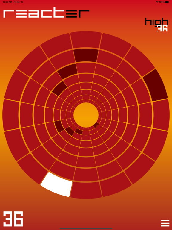 Reacter iPad  スクリーンショット