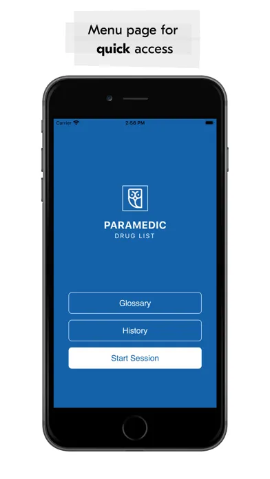 Ảnh chụp màn hình của Paramedic Drug List Flashcards