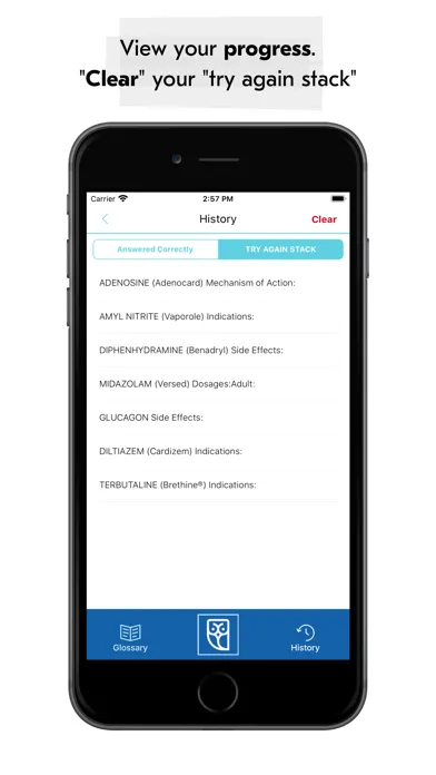 Ảnh chụp màn hình của Paramedic Drug List Flashcards