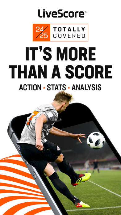 Tangkapan skrin LiveScore: Live Sports Scores