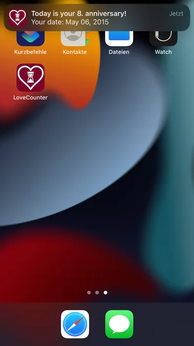 Capturas de tela do LoveCounter - My Love